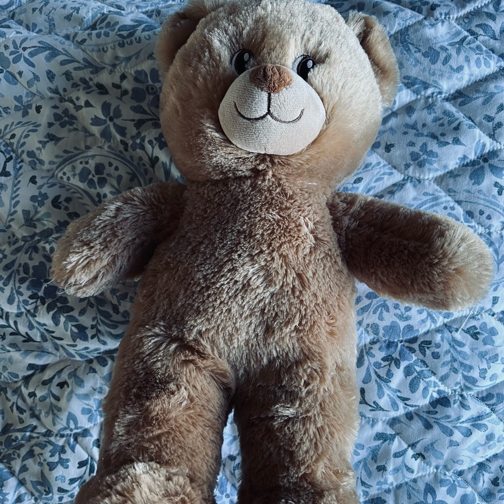 Build A Bear Brown Happy Bear 16”